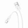 Σετ Καλωδίων σύνδεσης Hoco X64 Lightweight Combination Set USB σε USB-C Λευκό έως 3Α 1.0m 40 Τεμαχίων και δώρο το Stand
