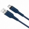 Καλώδιο σύνδεσης Hoco X59 Victory USB σε USB-C 2.4A με Εύκαμπτο Βύσμα και Braided Καλώδιο Μπλέ 1m