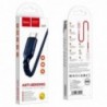 Καλώδιο σύνδεσης Hoco X59 Victory USB σε USB-C 2.4A με Εύκαμπτο Βύσμα και Braided Καλώδιο Μπλέ 1m