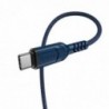 Καλώδιο σύνδεσης Hoco X59 Victory USB σε USB-C 2.4A με Εύκαμπτο Βύσμα και Braided Καλώδιο Μπλέ 1m