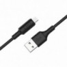 Καλώδιο σύνδεσης Hoco X25 USB σε Micro USB Fast Charging 2.0A Μαύρο 1m