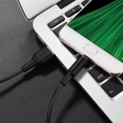 Καλώδιο σύνδεσης Hoco X25 USB σε Micro USB Fast Charging 2.0A Μαύρο 1m