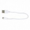 Καλώδιο σύνδεσης Ancus USB σε Micro USB 20 cm Λευκό