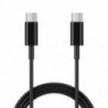 Καλώδιο Σύνδεσης και Φόρτισης Ancus Flow E44 USB-C σε USB-C 2.0A 480Mbps Data Transfer Μαύρο 1μ