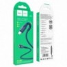 Καλώδιο σύνδεσης Hoco X71 Especial 60W 3A USB-C σε USB-C με Εύκαμπτο Βύσμα και Braided Καλώδιο Μπλέ 1m