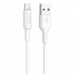 Καλώδιο σύνδεσης Hoco X25 USB σε Micro USB Fast Charging 2.0A Λευκό 1m