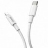 Καλώδιο σύνδεσης Κορδόνι Hoco X56 New Original USB-C σε Lightning 3.0A PD 20W Λευκό 1m