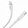 Καλώδιο σύνδεσης Κορδόνι Hoco X56 New Original USB-C σε Lightning 3.0A PD 20W Λευκό 1m