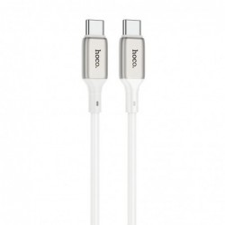 Καλώδιο σύνδεσης Hoco X66 Howdy PD 60W USB-C σε USB-C 3.0A 1m Λευκό