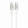 Καλώδιο σύνδεσης Hoco X66 Howdy PD 60W USB-C σε USB-C 3.0A 1m Λευκό