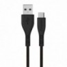 Καλώδιο σύνδεσης Energizer Lifetime Warranty σε USB-C 2.4A 1.2m Μαύρο