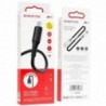 Καλώδιο σύνδεσης Borofone BX47 Coolway USB σε Micro-USB 2.4A 1μ Μαύρο