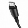 Καλώδιο σύνδεσης Borofone BX47 Coolway USB σε Micro-USB 2.4A 1μ Μαύρο