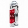 Καλώδιο Σύνδεσης Energizer Bicolor 2.4A USB-C σε USB-C 1.2m Μαύρο
