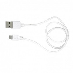 Καλώδιο σύνδεσης Ancus USB σε Micro USB 60 cm Λευκό