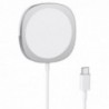 Ασύρματος Φορτιστής Hoco CW35 Core Magnetic Magsafe 7.5W με καλώδιο USB-C 1m Ασημί