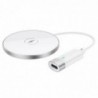 Επιτραπέζια Βάση Ασύρματης Φόρτισης Hoco CW31 Starfall Magnetic 7.5W 12V/1.5A Ασημί