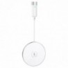 Επιτραπέζια Βάση Ασύρματης Φόρτισης Hoco CW31 Starfall Magnetic 7.5W 12V/1.5A Ασημί