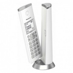 Ασύρματο Ψηφιακό Τηλέφωνο Panasonic KX-TGK210GRW Λευκό Φραγή ενοχλητικών Κλήσεων και Λειτουργία Eco