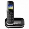 Ασύρματο Ψηφιακό Τηλέφωνο Panasonic KX-TGJ310GRB Μαύρο με Έγχρωμη Οθόνη με Υποδοχή Hands Free