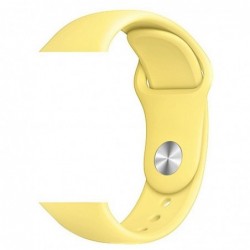 Ανταλλακτικό Λουράκι Trender TR-ASL45YW Σιλικόνης για Apple Watch 44/45mm Κίτρινο