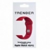 Ανταλλακτικό Λουράκι Trender TR-ASL41RD Σιλικόνης για Apple Watch 40/41mm Κόκκινο