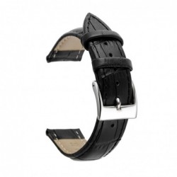 Ανταλλακτικό Λουράκι Ancus Wear Δερματίνη 20mm Μαύρο