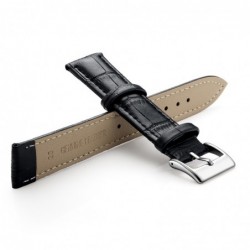 Ανταλλακτικό Λουράκι Ancus Wear Δερματίνη 20mm Μαύρο