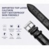 Ανταλλακτικό Λουράκι Ancus Wear Δερματίνη 20mm Μαύρο