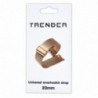 Ανταλλακτικό Λουράκι Trender TR-ST20RGD Steel 20mm Ρόζ Χρυσό