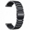 Ανταλλακτικό Λουράκι Ancus Wear  Μπρασελέ 18mm Stainless Steel Μαύρο