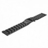 Ανταλλακτικό Λουράκι Ancus Wear  Μπρασελέ 18mm Stainless Steel Μαύρο