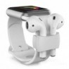 Βάση Στήριξης AhaStyle PT75 Apple Airpods για Watch Straps Γαλάζιο (2 τεμ)