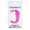 Ανταλλακτικό Λουράκι Trender TR-ASL41BPK Σιλικόνης για Apple Watch 40/41mm Bright Pink
