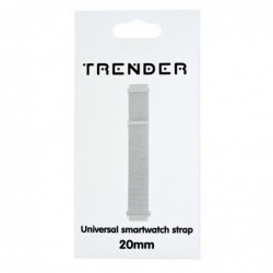 Ανταλλακτικό Λουράκι Trender TR-NY20WH Nylon 22mm Λευκό