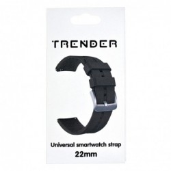 Ανταλλακτικό Λουράκι Trender TR-SL22GY Σιλικόνης 22mm Γκρί