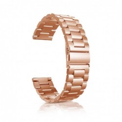 Ανταλλακτικό Λουράκι Ancus Wear Μπρασελέ 22mm Stainless Steel Ροζ-Χρυσό