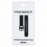 Ανταλλακτικό Λουράκι Trender TR-SP22BK Sport 22mm Μαύρο