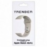 Ανταλλακτικό Λουράκι Trender TR-ASL41BG Σιλικόνης για Apple Watch 40/41mm Μπέζ
