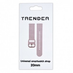 Ανταλλακτικό Λουράκι Trender TR-SP20BG Sport 20mm Ρόζ