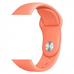 Ανταλλακτικό Λουράκι Trender TR-ASL45OR Σιλικόνης για Apple Watch 44/45mm Πορτοκαλί
