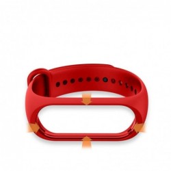 Ανταλλακτικό Band Ancus Wear για το Mi Band 3 και Mi Smart Band 4 Κόκκινο