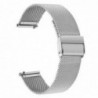 Ανταλλακτικό Λουράκι Ancus Wear με Μαγνητικό Κλίπ 22mm Stainless Steel Ασημί