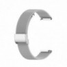 Ανταλλακτικό Λουράκι Ancus Wear με Μαγνητικό Κλίπ 22mm Stainless Steel Ασημί