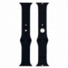 Watchband Goospery Silicone 40mm για Apple Watch series 4/3/2/1 Μαύρο