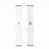 Watchband Goospery Silicone 44mm για Apple Watch series 4/3/2/1 Λευκό