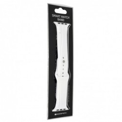 Watchband Goospery Silicone 42mm για Apple Watch series 4/3/2/1 Λευκό