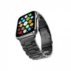 Watchband Goospery Metal 44mm για Apple Watch series 4/3/2/1 Μαύρο