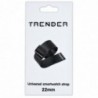 Ανταλλακτικό Λουράκι Trender TR-ST22BK Steel 22mm Μαύρο