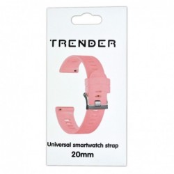 Ανταλλακτικό Λουράκι Trender TR-SL20PK Σιλικόνης 20mm Ρόζ